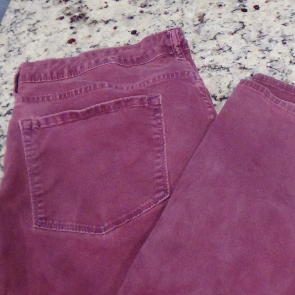 Bonobos Purple Travel Jeans, Straight Fit 34x32